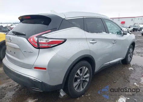 2016 Nissan Murano Sl from USA, damaged, VIN 5N1AZ2MH0GN166968